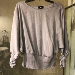 Grey sparkle blouse